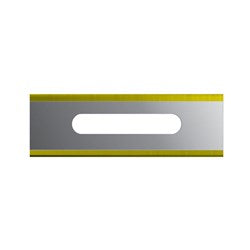 Sheffield Slotted Blade Square Corner TIN Coated (ea)