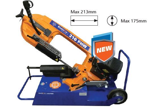 Sega a nastro portatile con ruote PHW 210