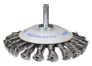 Bordo Row Twist Knot Bevel Brush