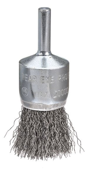 Bordo Steel Wire High Speed Crimp Wire End Brush