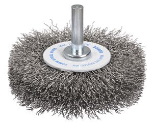 Bordo Steel Wire High Speed Crimp Wire Wheel Brush