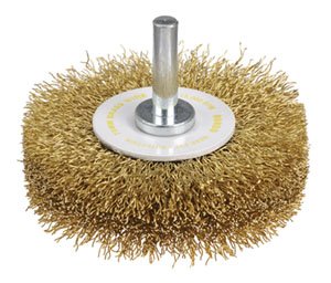 Bordo Brass Wire High Speed Crimp Wire Wheel Brush