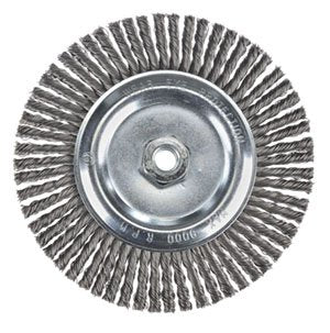 Bordo Knots Pipeline Wheel Brush With Thre