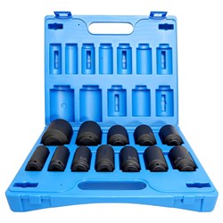 Sheffield Action Drive Metric Deep Impact Socket Set