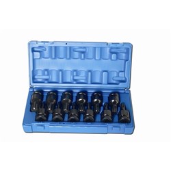 Sheffield 1/2" DRIVE METRIC 140MM IMPACT RIBE DRIVER - 6mm 1/2" Drive Metric 140mm Impact Ribe Driver