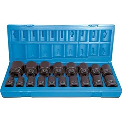Sheffield Drive Metric Standard Impact Socket