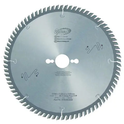 Opteco 822 Series Wood Triple Chip Positive