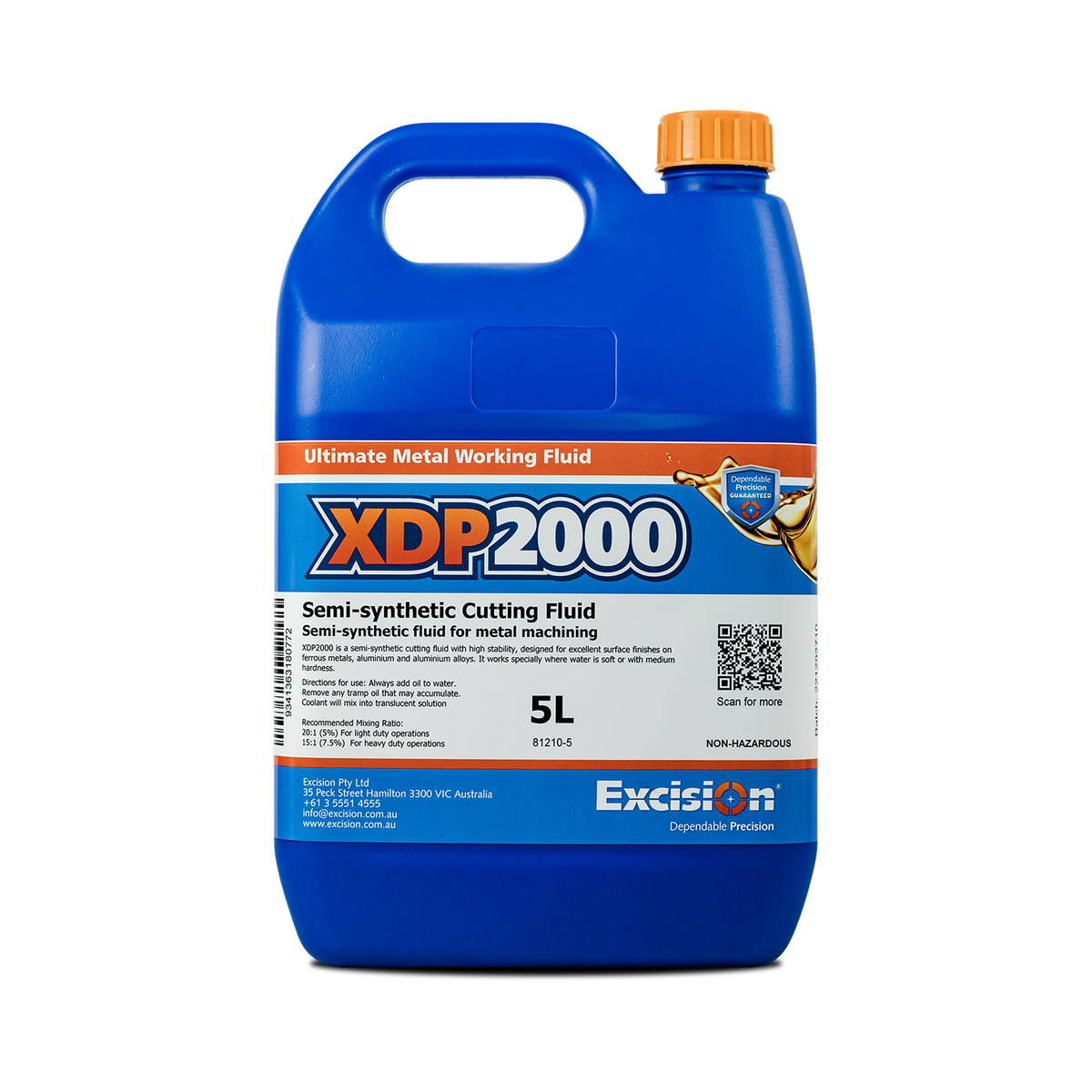 Excision XDP2000 Semi-Synthetic Coolant