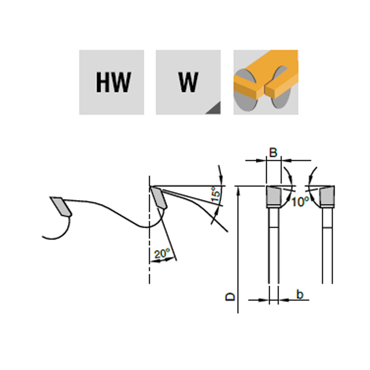 Saw Blades for Solid Wood Cutting | Frezite 861 Series
