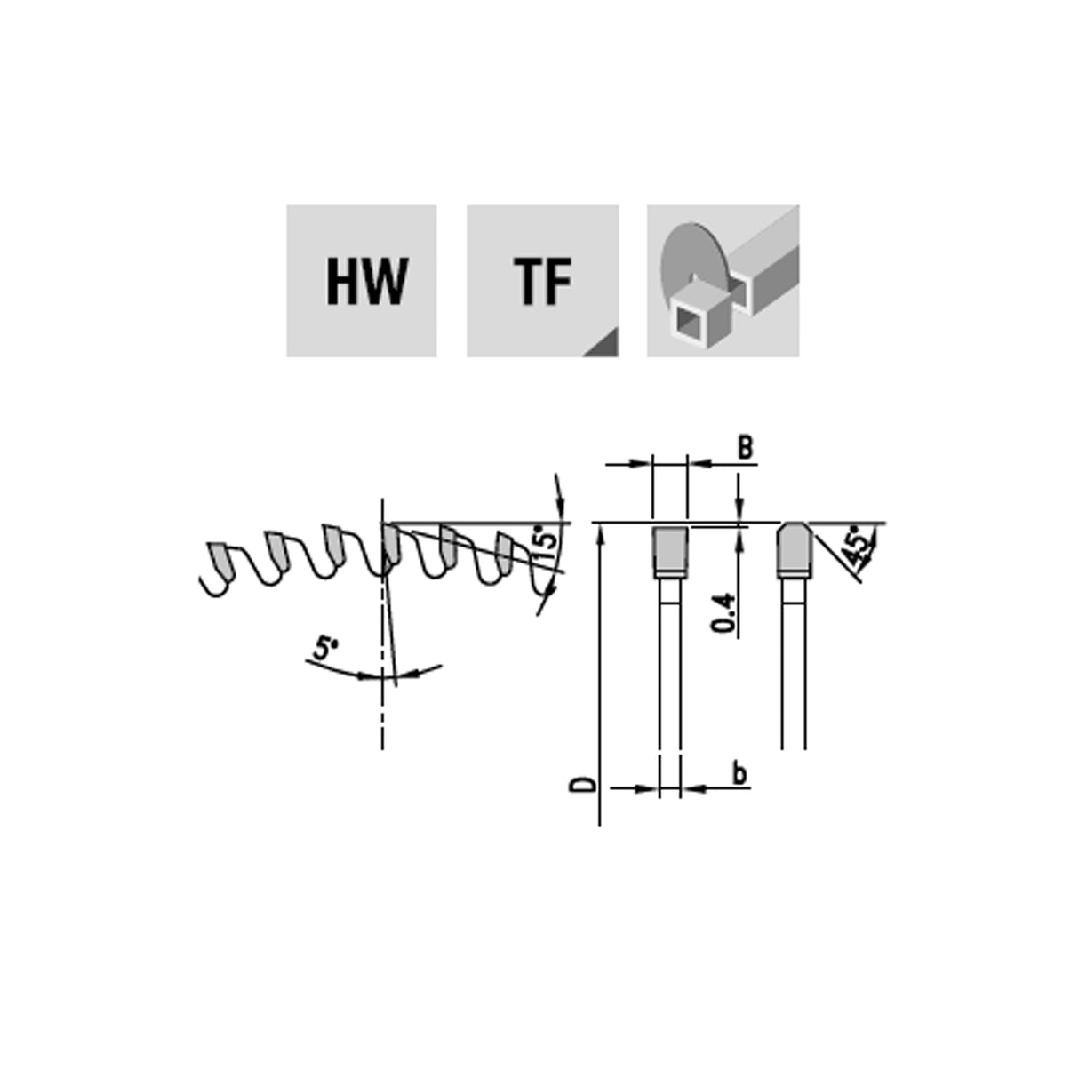Aluminium Cutting Saw Blades POSITIVE RAKE | Frezite 877 Series