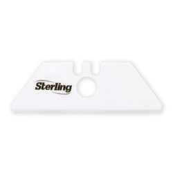 Sheffield Sterling Ceramic Heavy Duty Rounded Tip Blade With Centre Hole