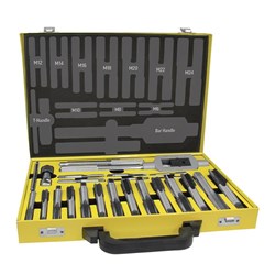 Sheffield Alpha Tap Set Metric Coarse HSS Metal Box