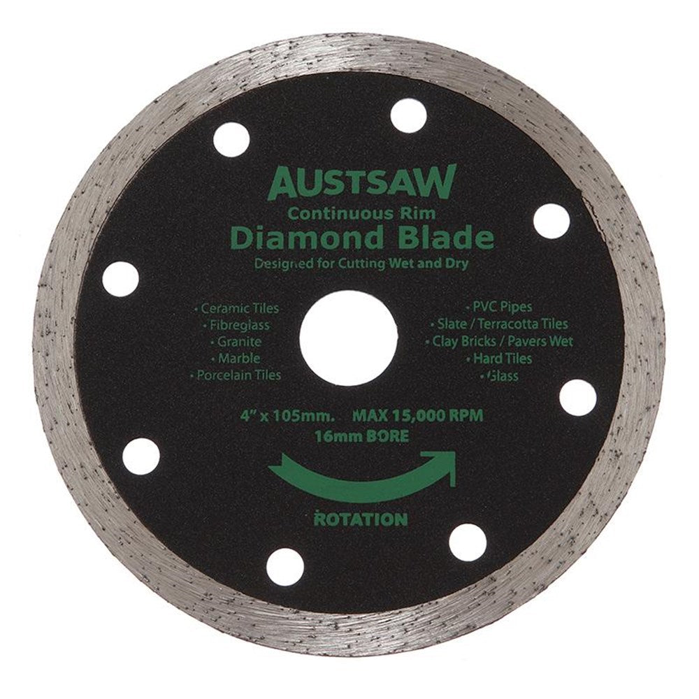 Sheffield Austsaw Diamond Blade Continuous Rim Continuous — official supplier product image