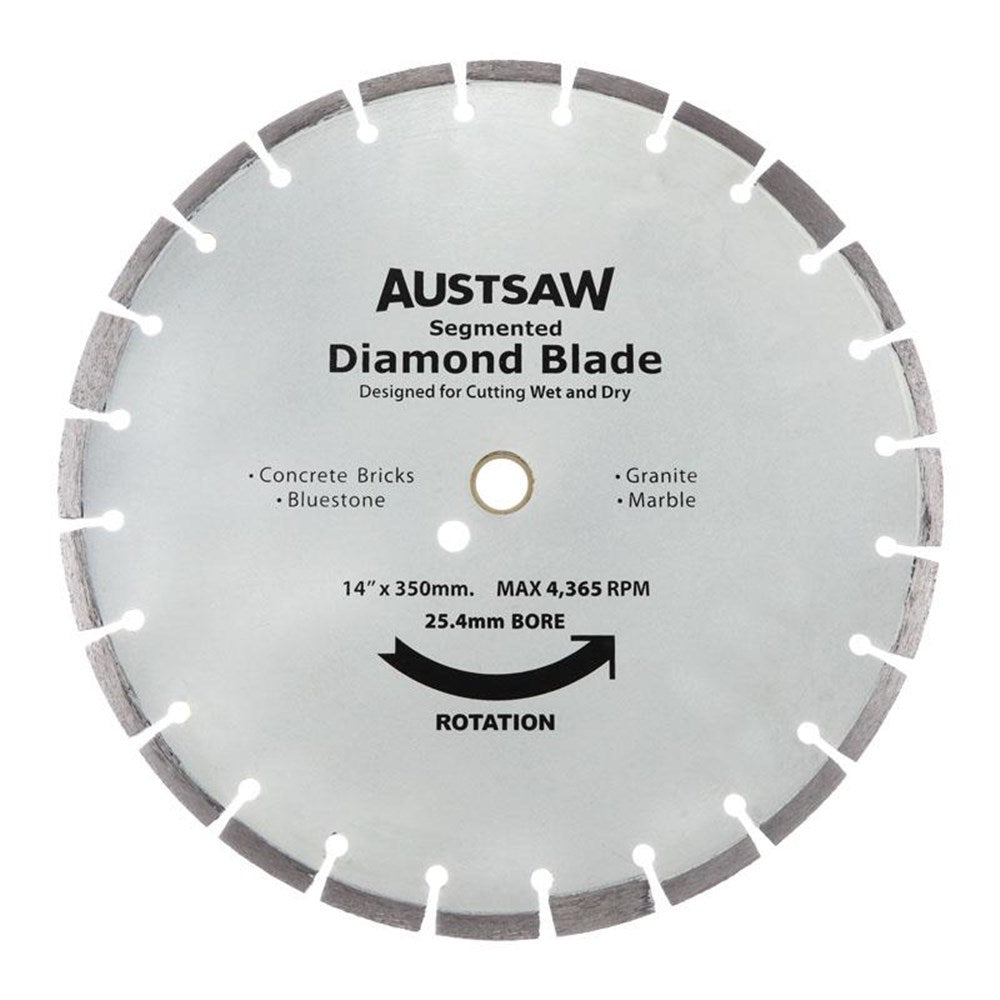 Sheffield Austsaw Diamond Blade Segmented Hard Brick Mm Hard Brick — official supplier product image