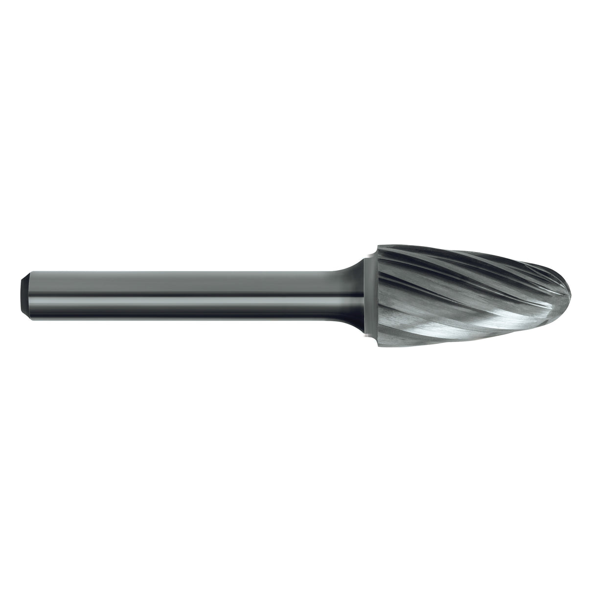 Sutton BURR B219 CARB TREE RAD-END ALU-CUT 1/4-SHK - BURR B219 SF1AC CARB TREE RAD-END ALU-CUT 1/4-SHK 1/4IN