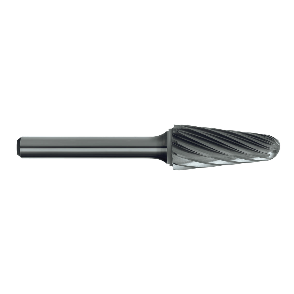 Sutton BURR B220 CARB TAPER RAD-END ALU-CUT 1/4-SHK - BURR B220 SL4AC CARB TAPER RAD-END ALU-CUT 1/4-SHK 1/2IN