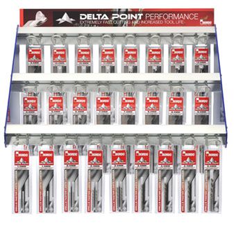 Bordo Delta Point Bright Finish HSS Jobber Drill - Range 02