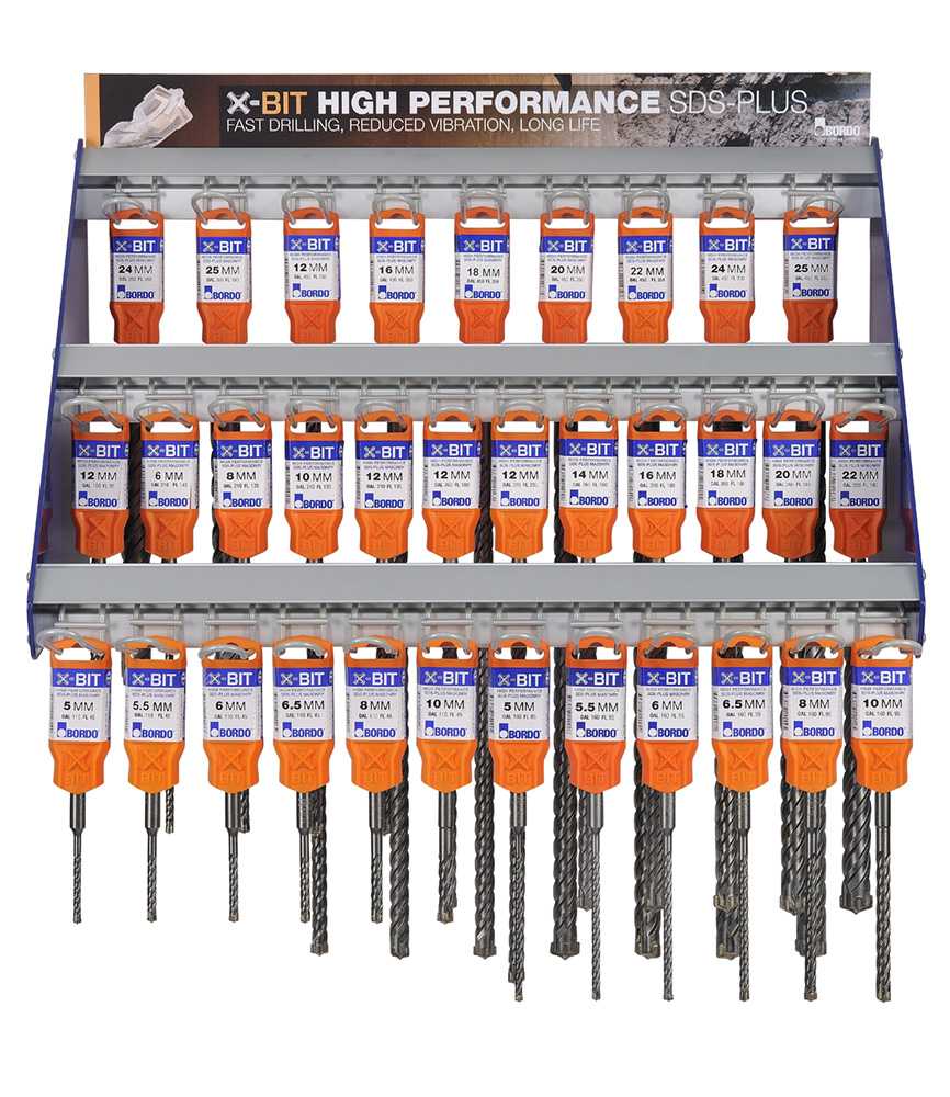 Bordo Sds Plus X-Bit Masonry Drill