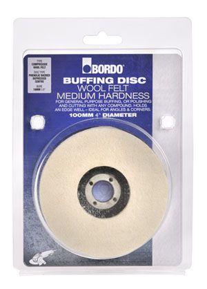 Bordo Wool Felt Buffing Disc