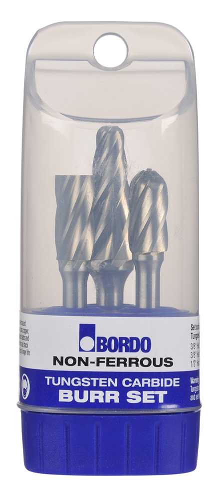 Bordo S3 Non Ferrous Cut Burr Set