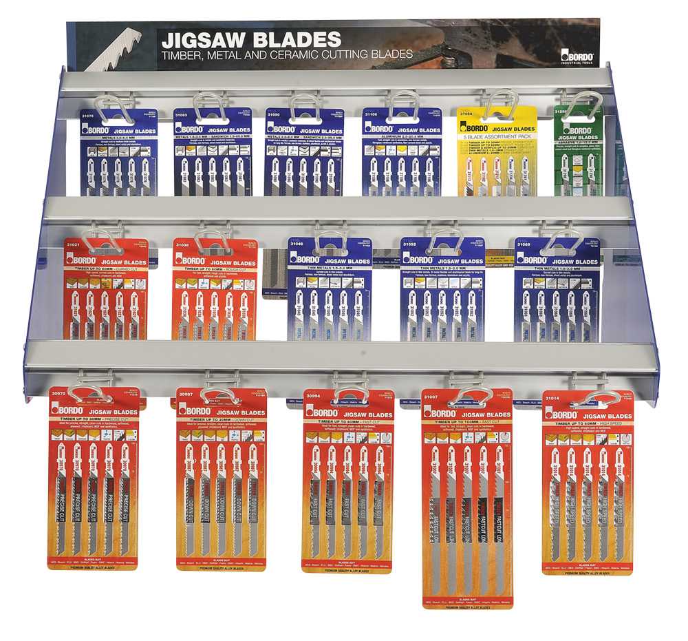 Bordo Jigsaw Blades T-Shank - Tier Merc