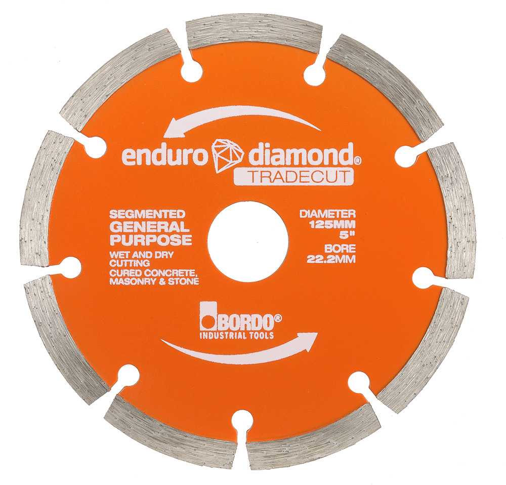 Bordo Tradecut Segmented Diamond Blade - 7470-125