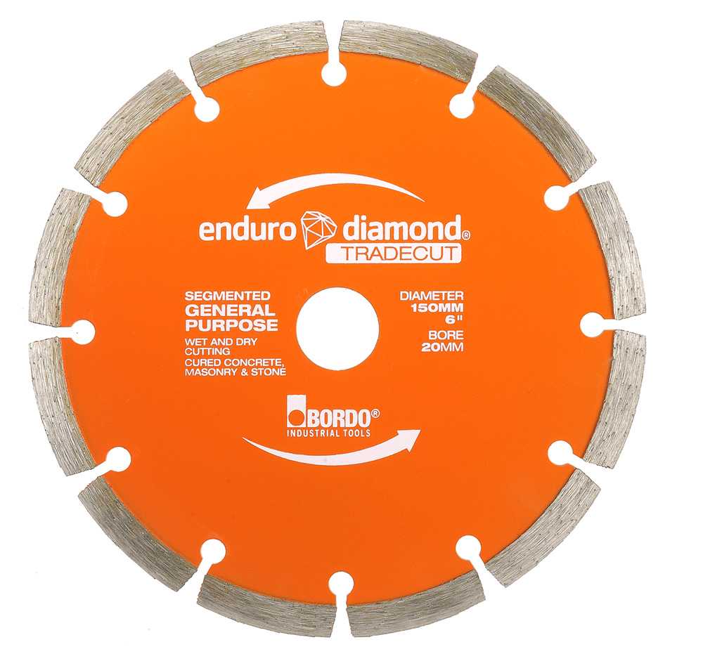 Bordo Tradecut Segmented Diamond Blade - 7470-150