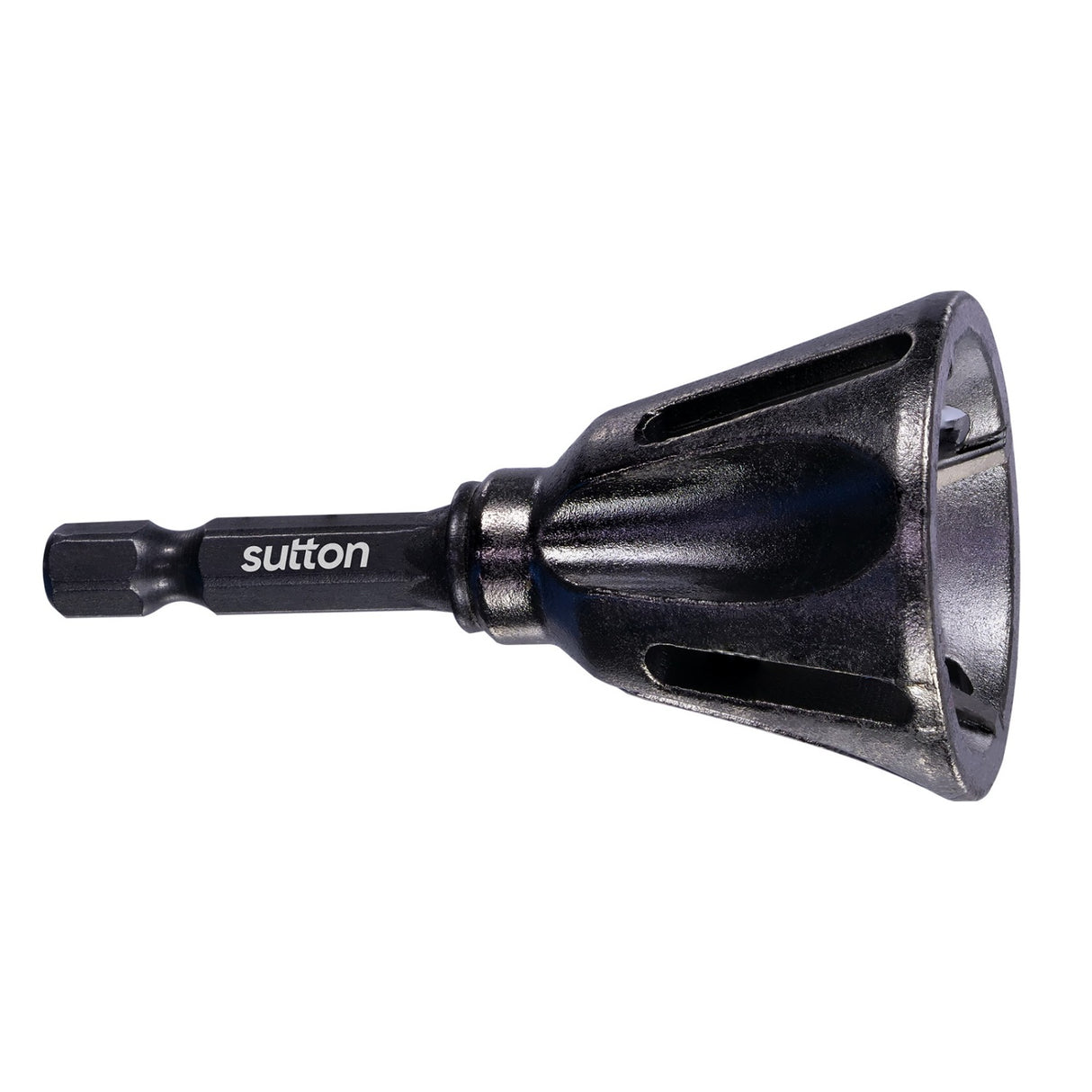 Sutton Deburring Chamfer C114 Tool Carbide 1/4-HEX Supaburr Carded