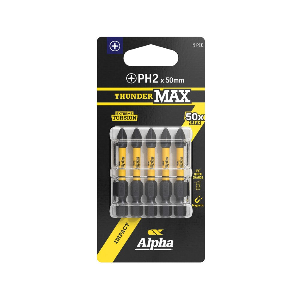 Sheffield ThunderMax PH2 Impact Power Bit