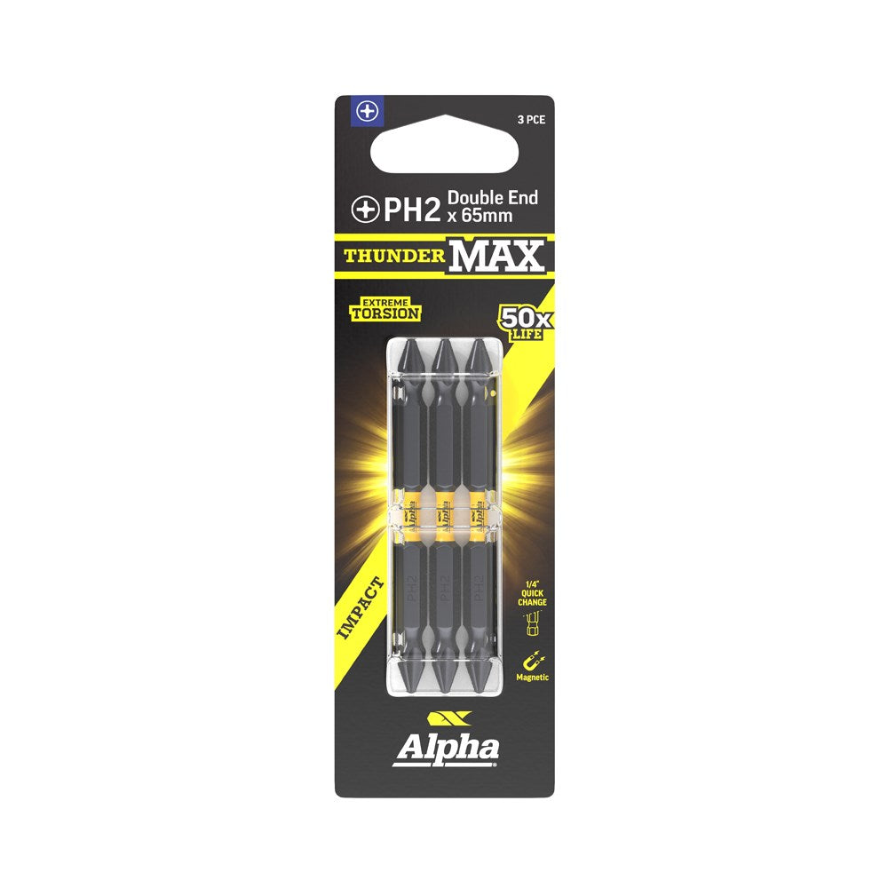 Sheffield ThunderMax PH2 Impact Double Ended Bit