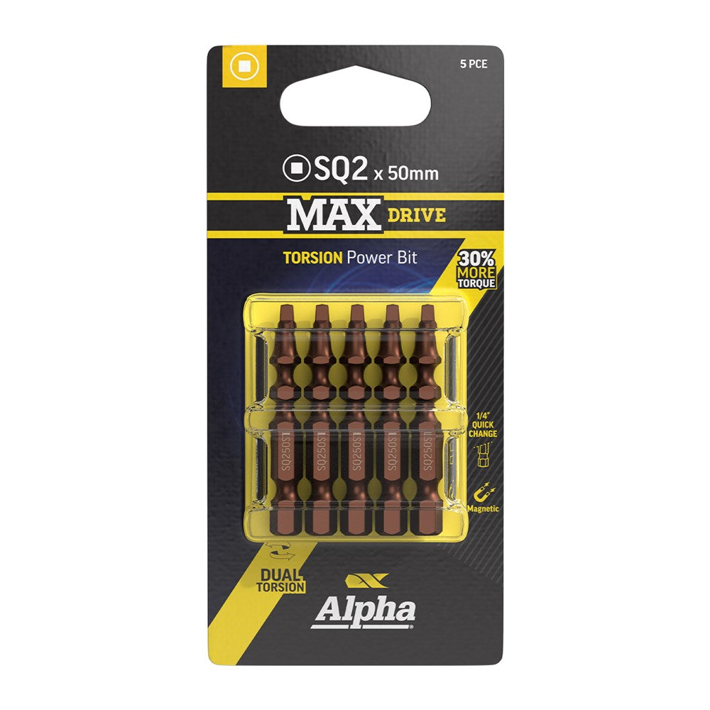 Sheffield SQ2 MAXdrive Torsion Power Bit