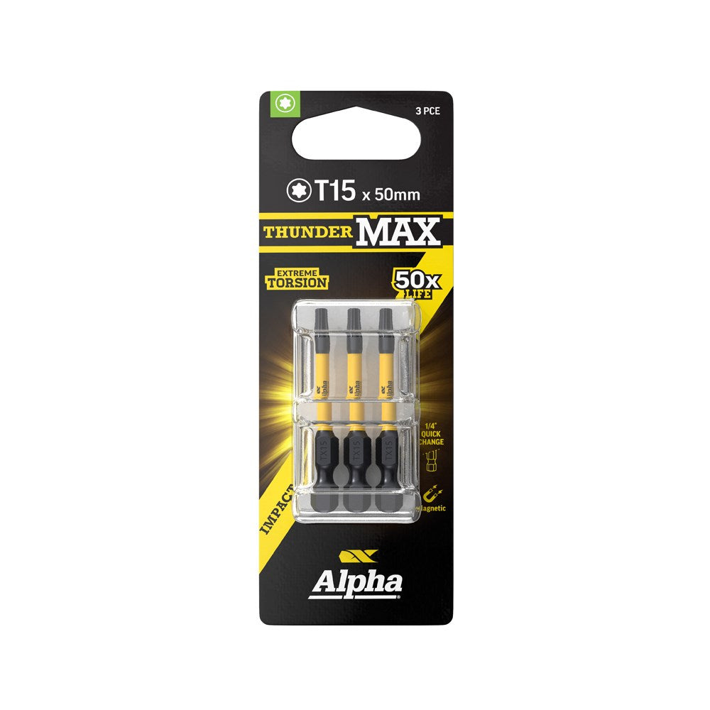Sheffield ThunderMax TX15 Impact Power Bit