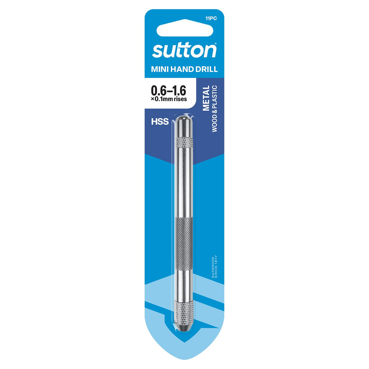 Sutton Drill D201 Jobber HSS Bright Tip Tool Set