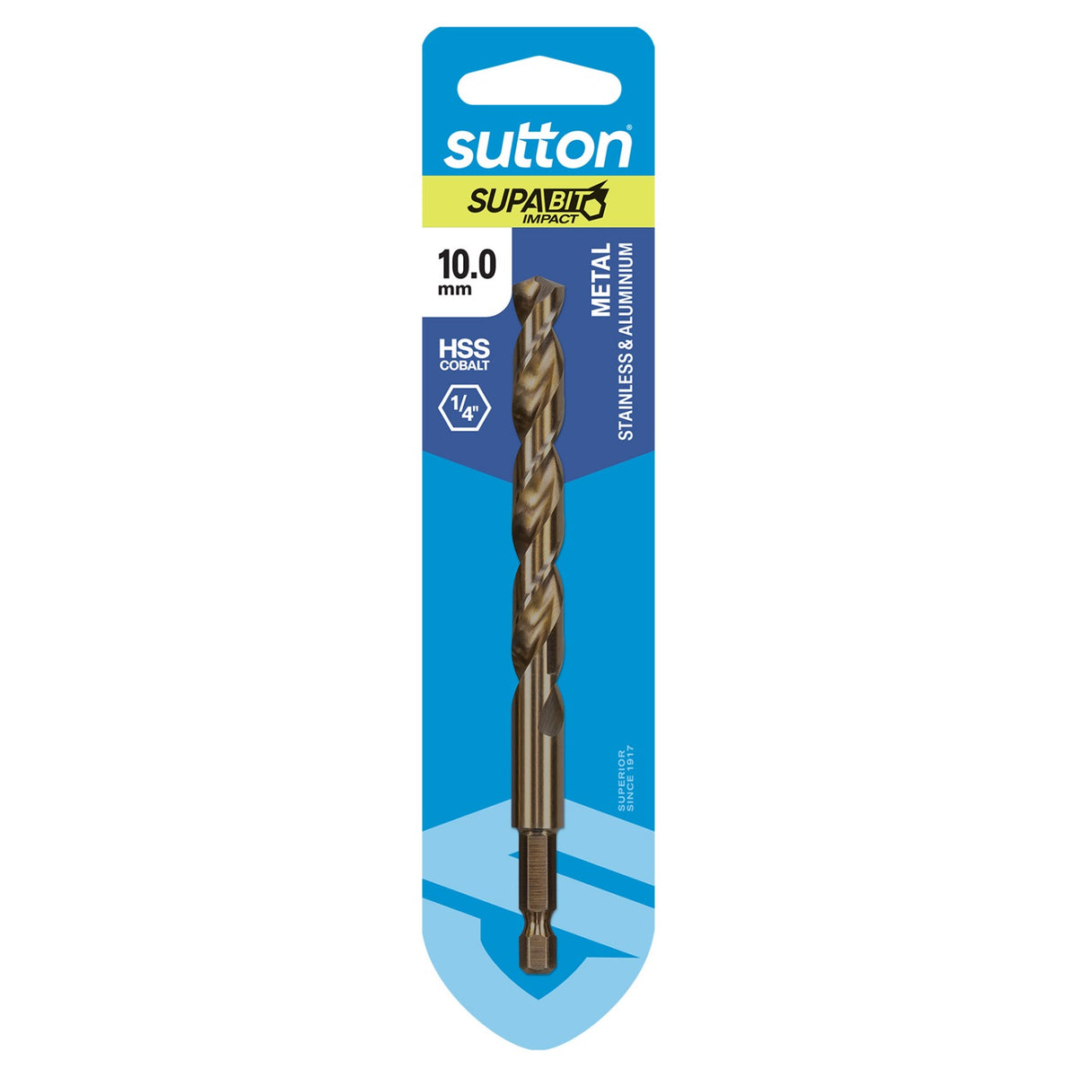 CARBiTOOL Drill D213 Hex Shank HSS-CO Supabit