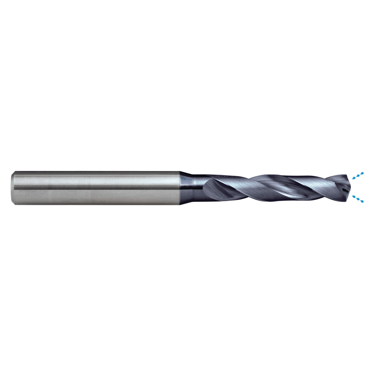 Sutton Drill D329 3xD Ik R30 N DIN6537-HA Vhm AlCrN - Range 02