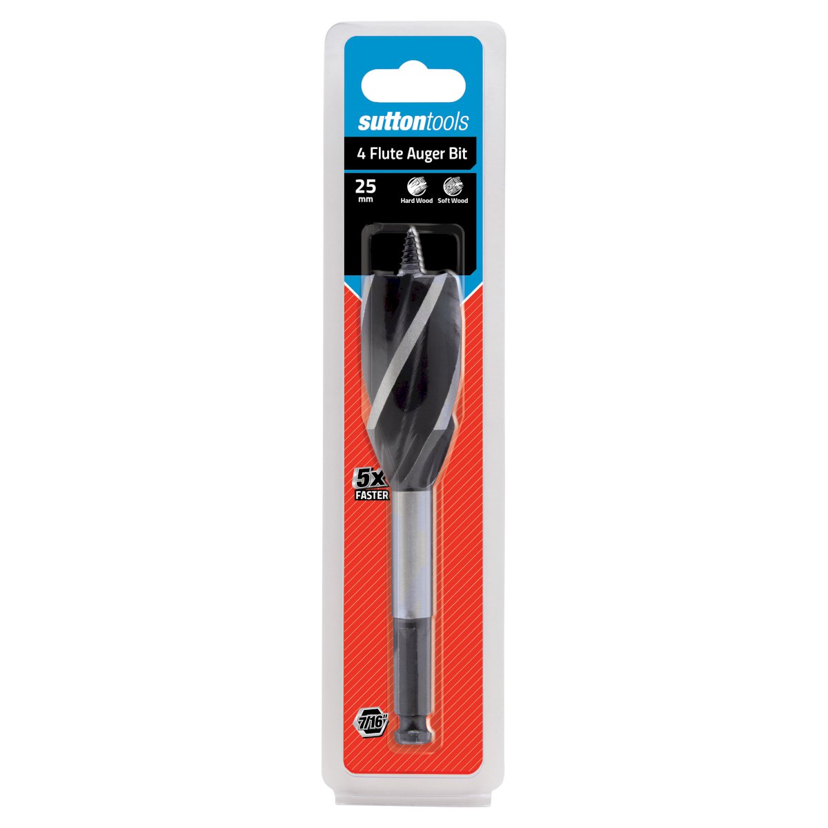 CARBiTOOL Drill D514 Auger Bit -flute -hex