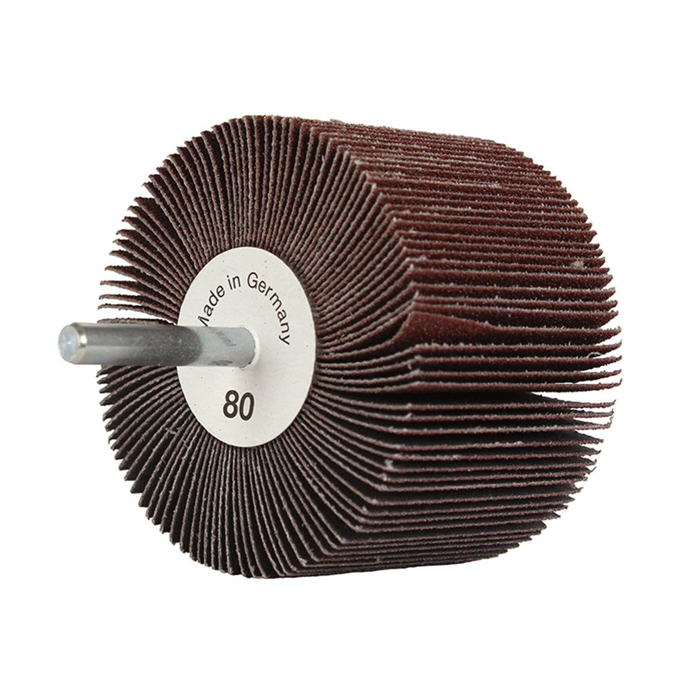 Sheffield Flap Wheel Mounted A80 Grit AlOx