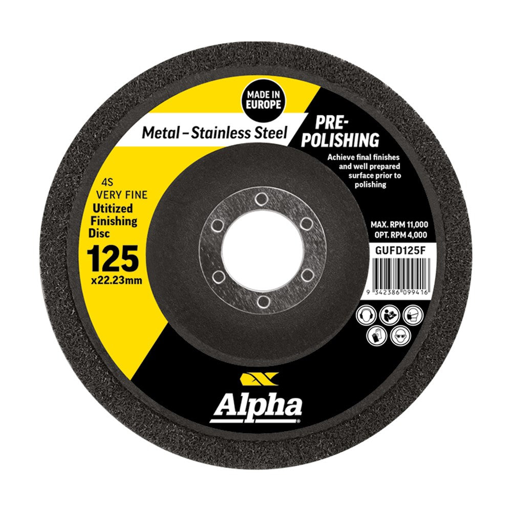 Sheffield Unitized Finishing Disc 4s Very Fine