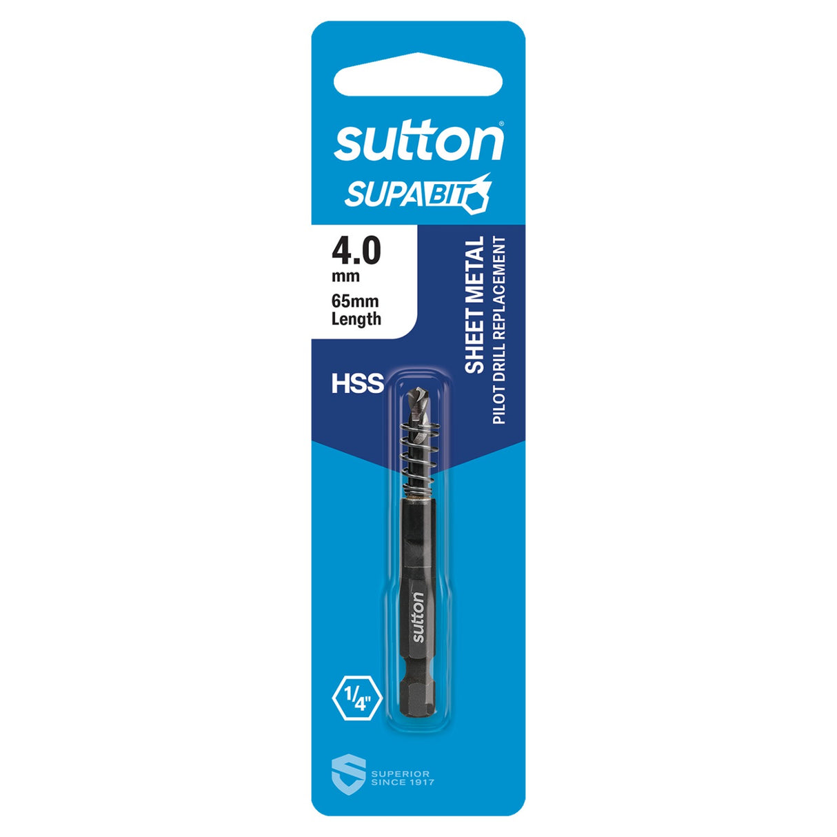 Sutton Holesaw H119 Bi-metal Impact Hex Shank Set