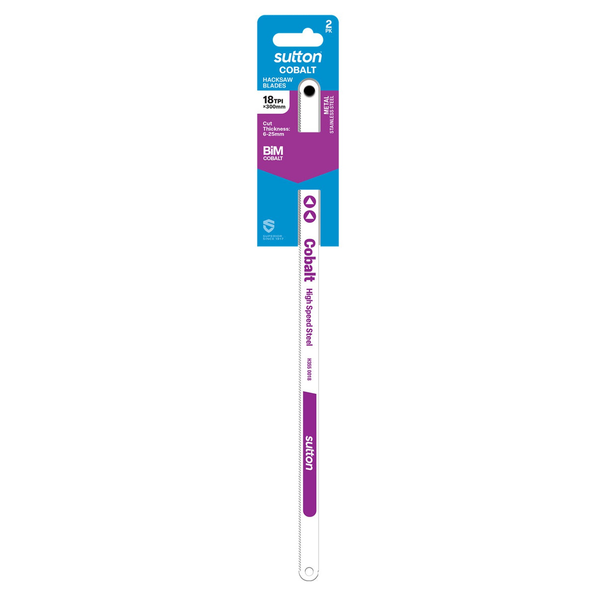 Sutton Blade H355 Hacksaw Cobalt