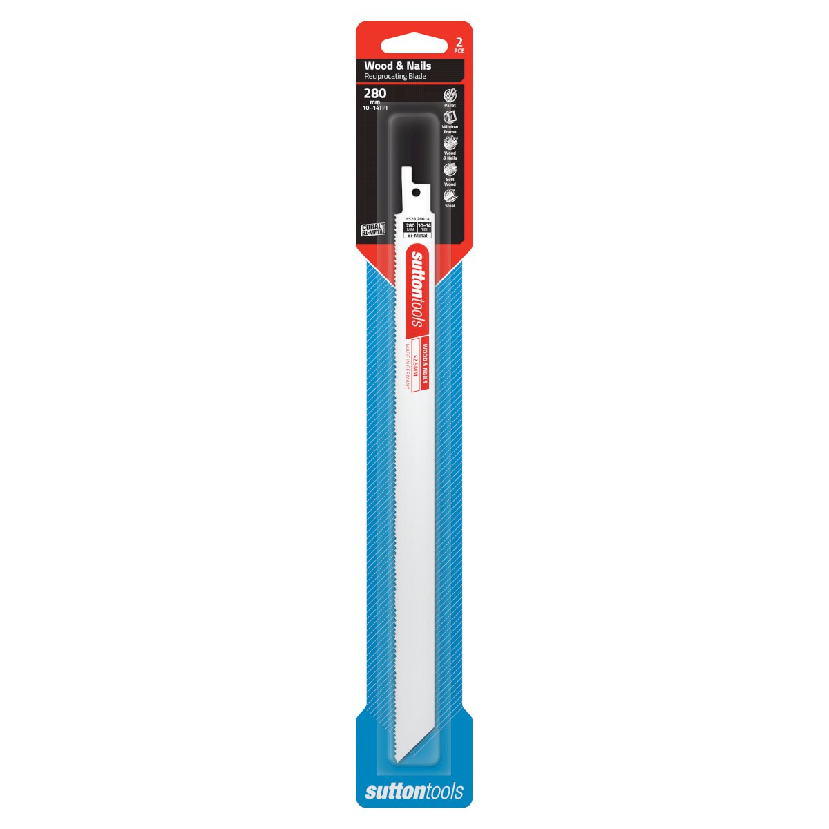 Sutton Blade H528 Recip Bim Wood Pallet