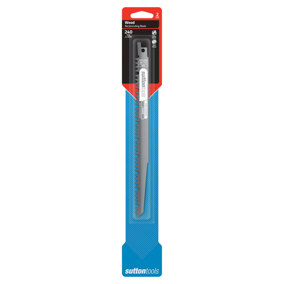 Sutton Blade H529 Hcs Recip Green Wood