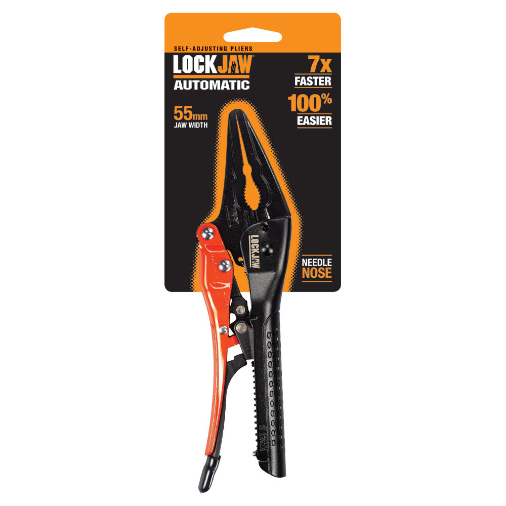 CARBiTOOL L212 Plier Locking Long Nose Straight Jaw GEN2 Lockjaw