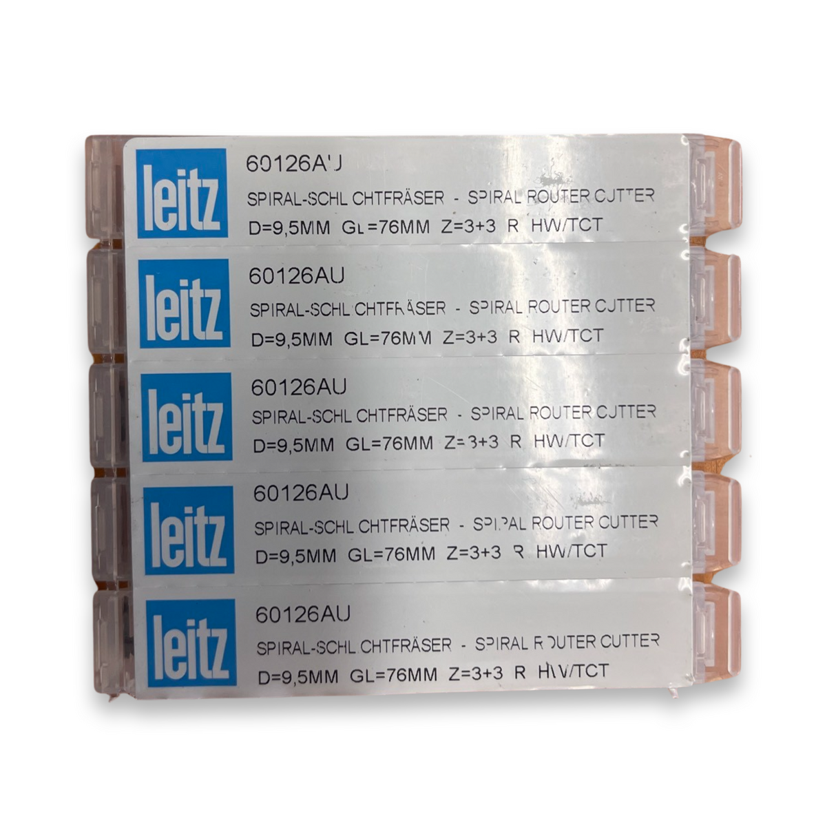 Leitz60126AU3Flute9.5mm5Pack