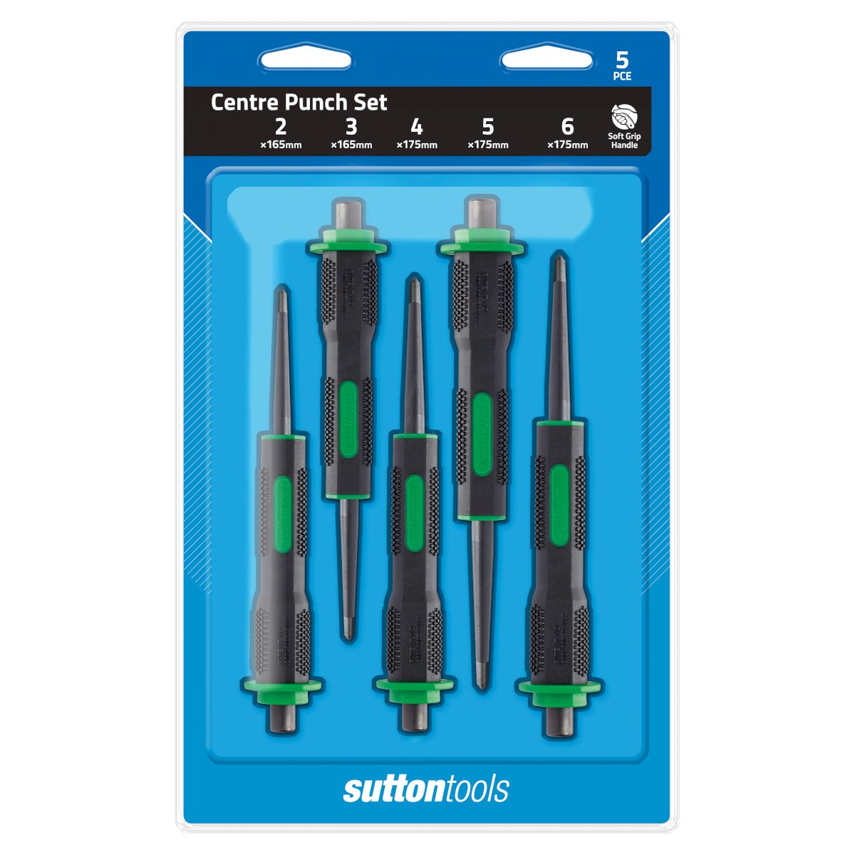 Sutton M707 Punch Centre Soft Grip Set