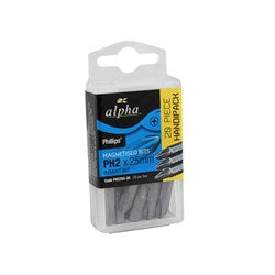 Sheffield PH2 Phillips Insert Bits