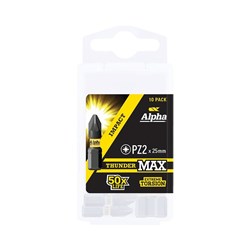 Sheffield ThunderMax PZ2 Impact Insert Bit Handipack
