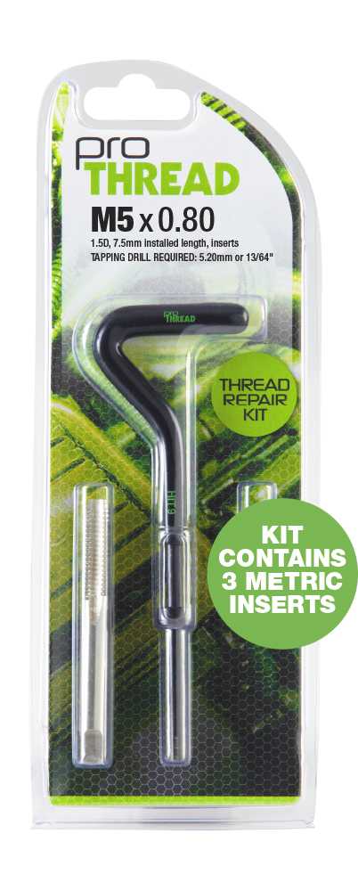 Bordo Free Running Thread Repair Kit
