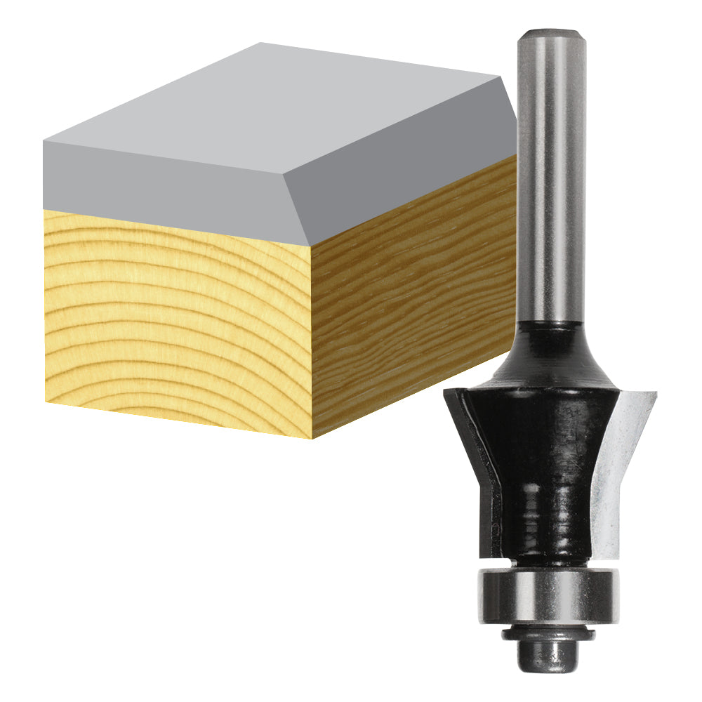 Combination Flush & Bevel Trimming Bit | CARBiTOOL