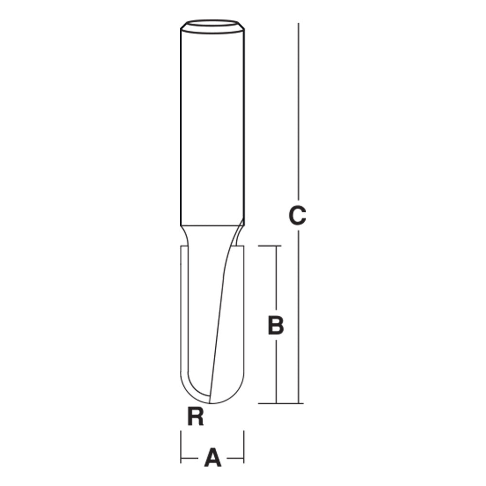 Round Nose Bit | CARBiTOOL
